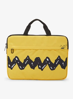 Peanuts Charlie Brown Shirt Patterned Laptop Sleeve