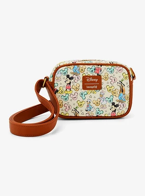 Loungefly Disney Mickey Mouse And Friends Candy Camera Crossbody Bag