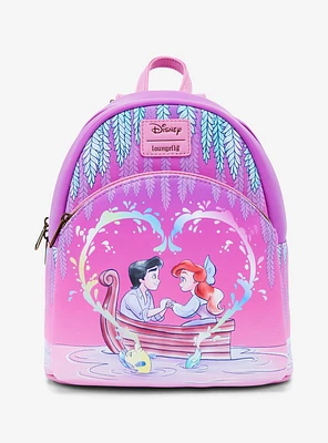 Loungefly Disney The Little Mermaid Kiss The Girl Mini Backpack