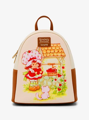 Loungefly Strawberry Shortcake Wishing Well Mini Backpack