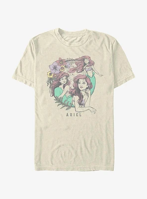 Disney The Little Mermaid Astral Ariel Garment Dye T-Shirt