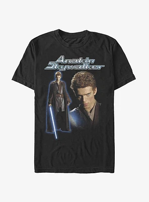 Star Wars Anakin Skywalker Lightsaber Garment Dye T-Shirt