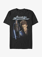 Star Wars Anakin Skywalker Lightsaber Garment Dye T-Shirt