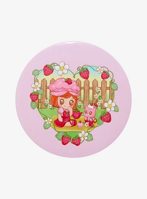 Strawberry Shortcake X Spooksieboo Heart 3 Inch Button