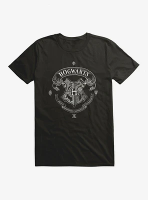 Harry Potter Hogwarts Shield Outline T-Shirt