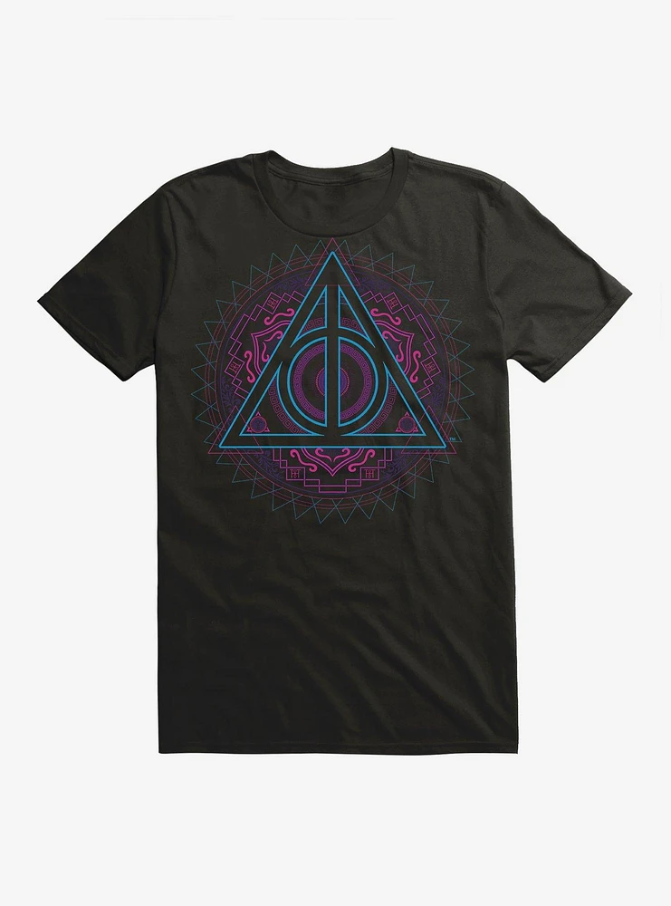 Harry Potter Deathly Hallows Symbol Decal T-Shirt