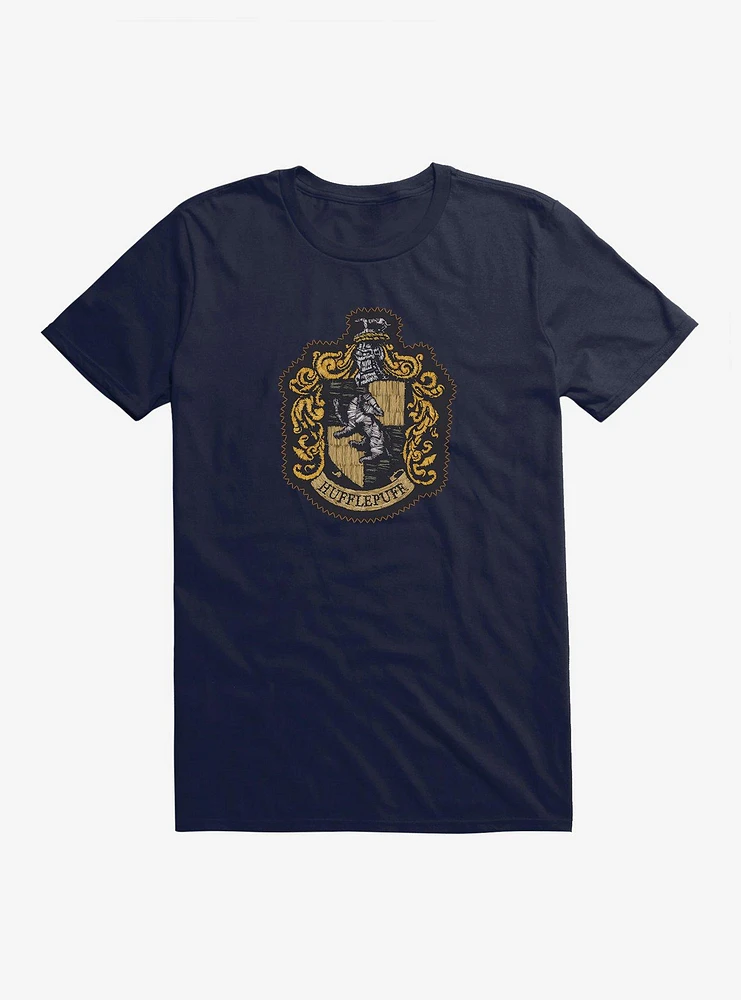 Harry Potter Hufflepuff Coat of Arms T-Shirt