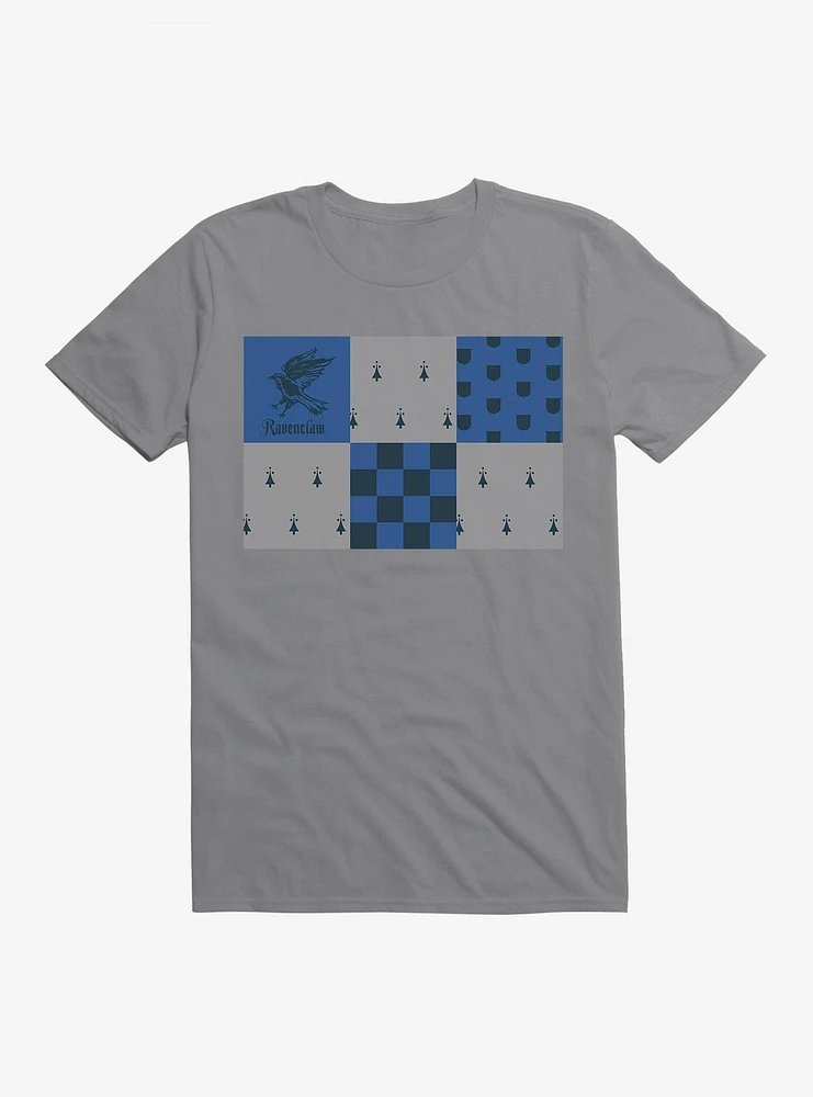 Harry Potter Ravenclaw Checkered Patterns T-Shirt