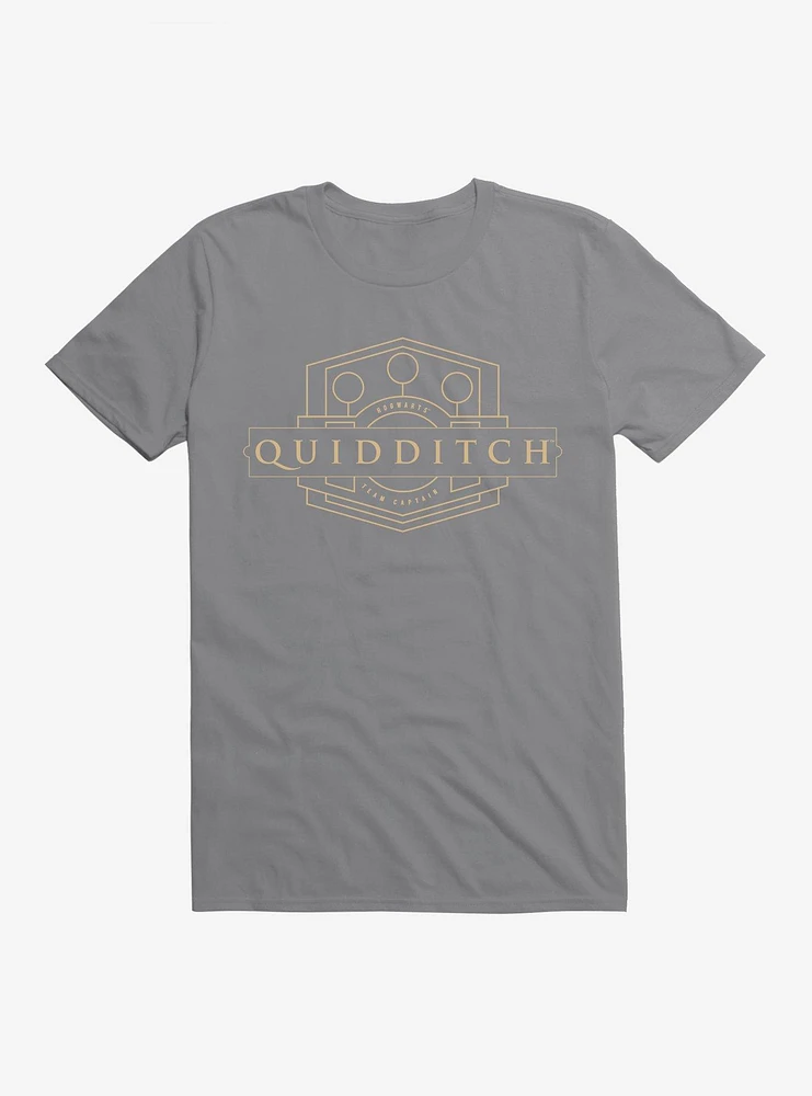 Harry Potter Golden Magic Quidditch Team Captain T-Shirt