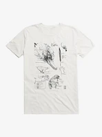 Fantastic Beasts Niffler Sketches T-Shirt