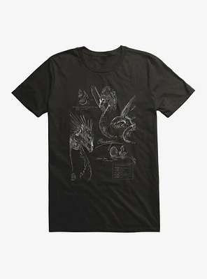 Fantastic Beasts Occamy Sketches T-Shirt