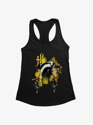 Harry Potter Hufflepuff Logo Womens Tank