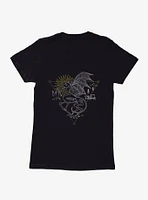 Harry Potter Thestral Outline Womens T-Shirt