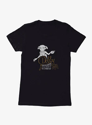 Harry Potter Dobby Is A Free Elf Womens T-Shirt?