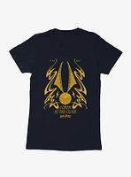 Harry Potter Snitch Open At The Close Womens T-Shirt