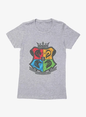 Harry Potter Hogwarts School Crest Womens T-Shirt