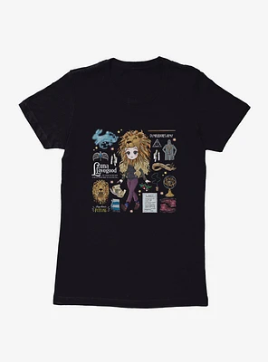 Harry Potter Luna Icons Lion Hat Womens T-Shirt?