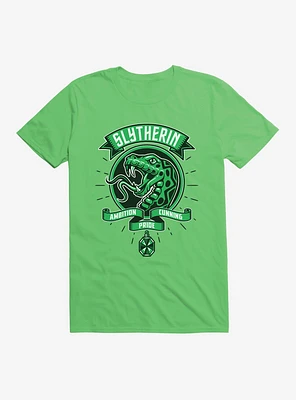 Harry Potter Slytherin House Patch Art T-Shirt