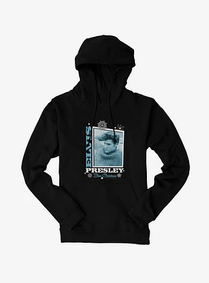 Elvis Presley Blue Christmas Hoodie