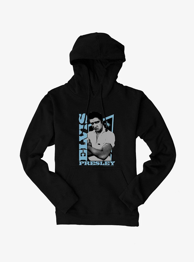 Elvis Something Blue Hoodie