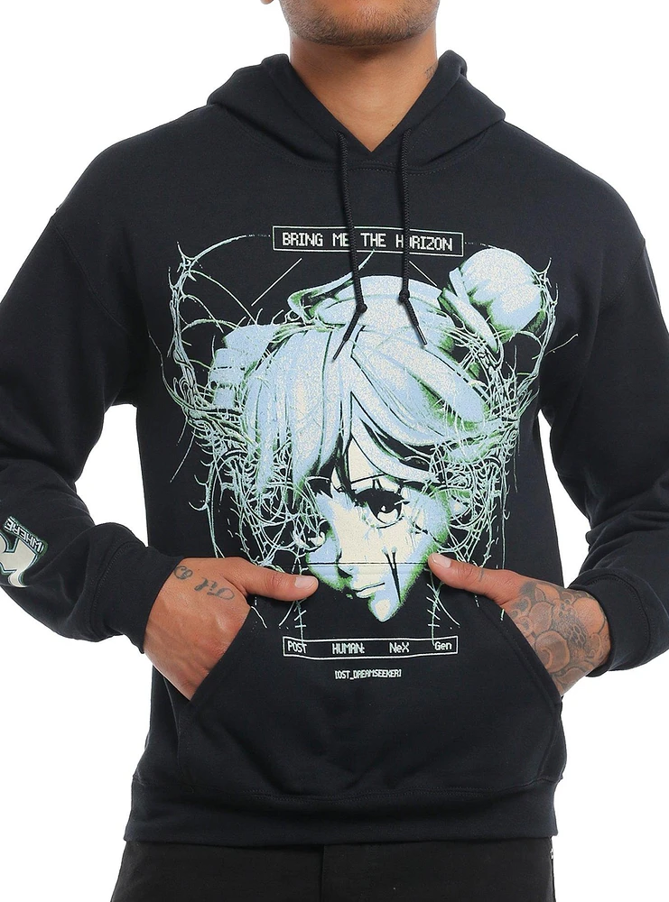 Bring Me The Horizon Post Human: Nex Gen Anime Character Hoodie