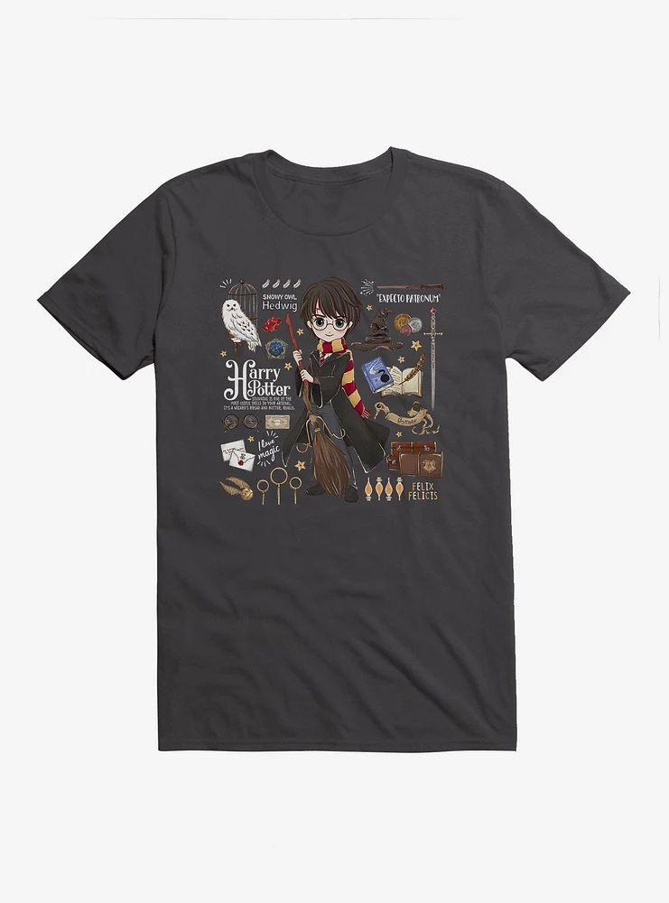 Harry Potter Stylized Icons T-Shirt