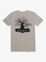 Harry Potter Always Tree Extra Soft Light Grey T-Shirt