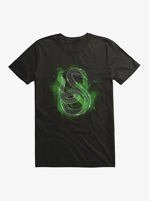 Harry Potter Slytherin Outline Logo Extra Soft T-Shirt