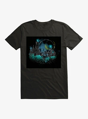 Harry Potter Hogwarts Castle Outline Extra Soft T-Shirt