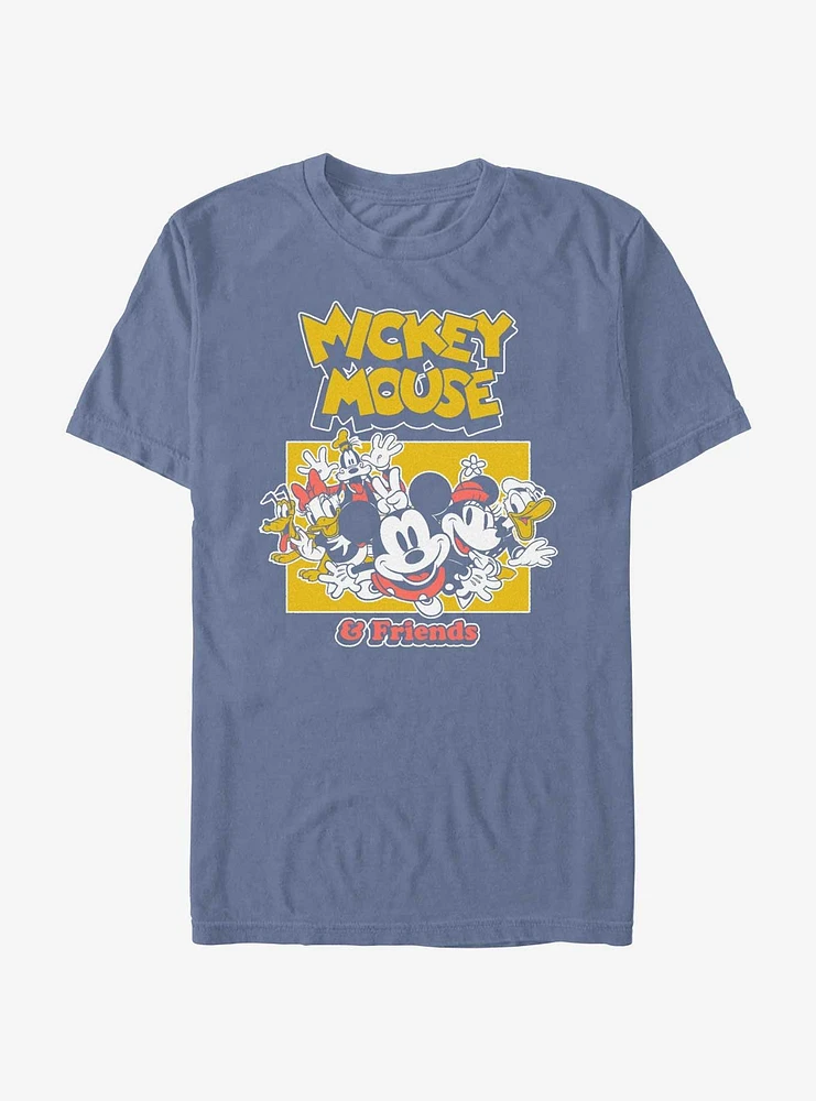 Disney Mickey Mouse And Friends Garment Dye T-Shirt