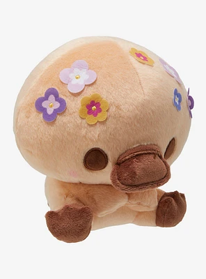 Floral Platypus 8 Inch Plush