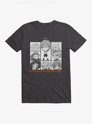 The Seven Deadly Sins Group Chibi T-Shirt