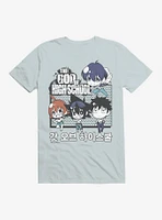 The God of High School Chibis Light Blue T-Shirt