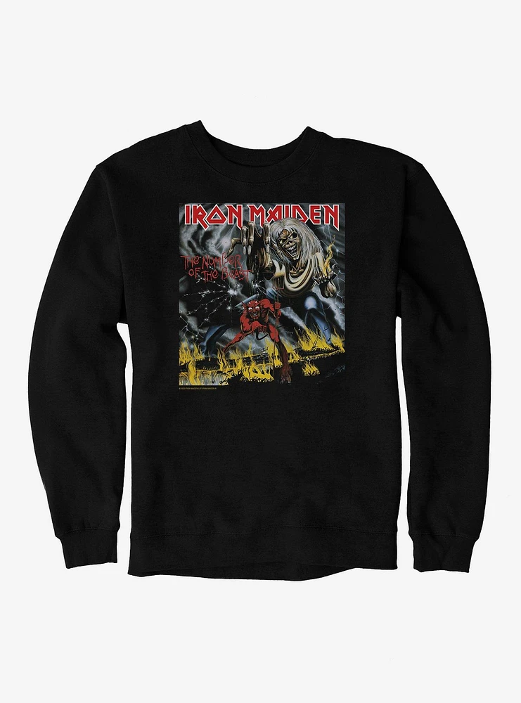 Iron Maiden The Number Of Beast Sweatshirt