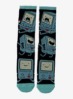 Adventure Time BMO Allover Print Crew Socks - BoxLunch Exclusive