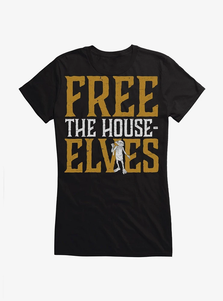 Harry Potter Free The House Elves Girls T-Shirt