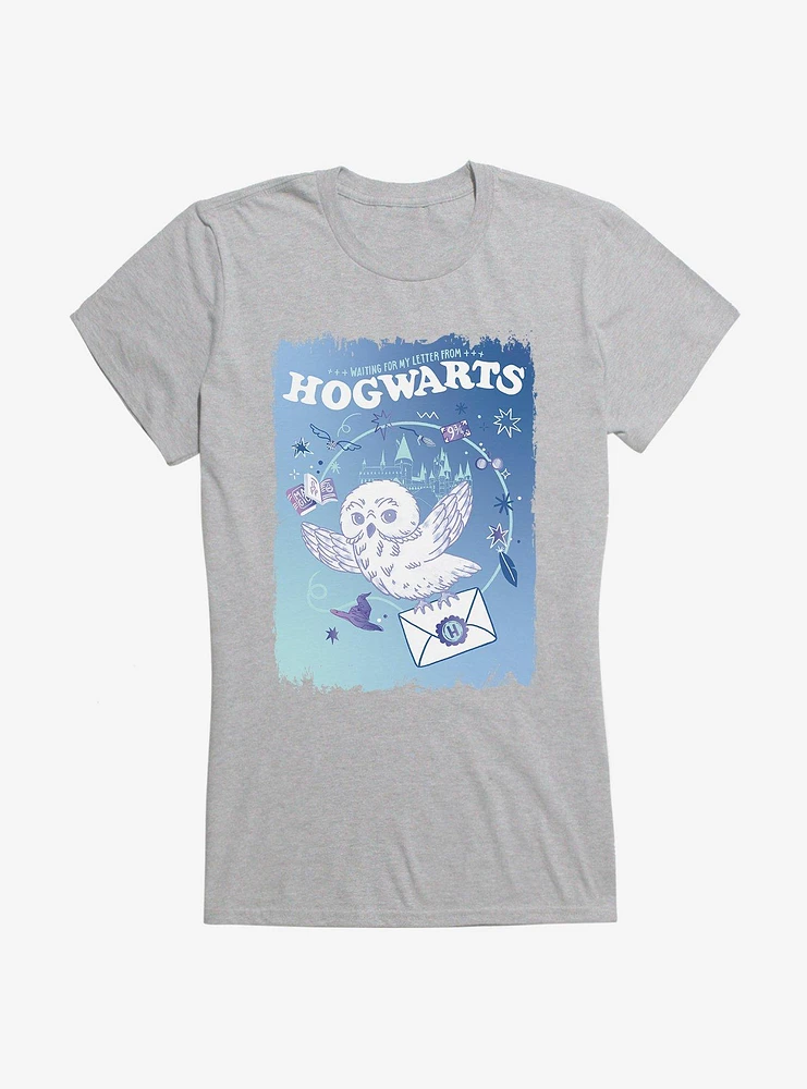 Harry Potter Hedwig Hogwarts Girls T-Shirt