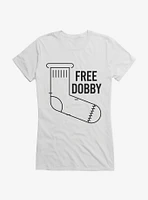 Harry Potter Free Dobby Sock Girls T-Shirt