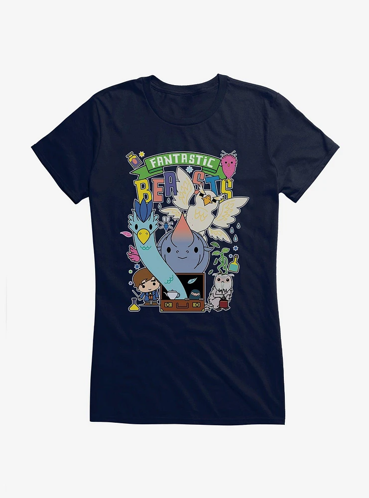 Fantastic Beasts Animal Friends Girls T-Shirt