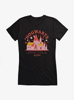 Harry Potter Hogwarts Castle Chibi Girls T-Shirt