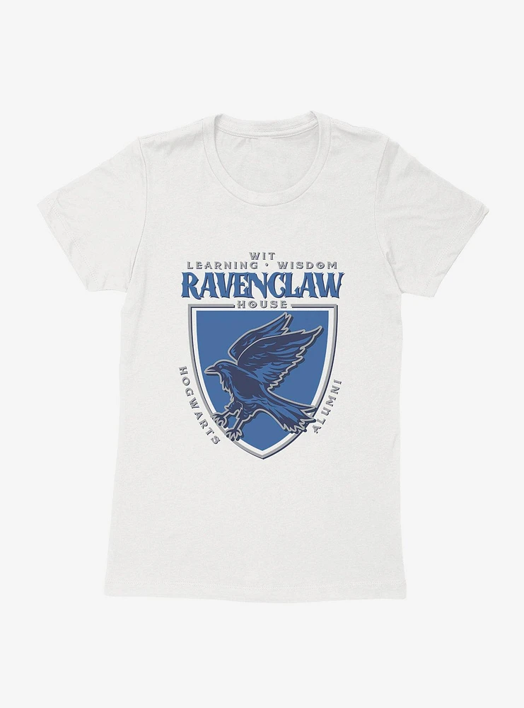 Harry Potter Ravenclaw Alumni Crest Womens T-Shirt