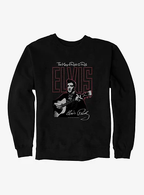 Elvis The King Of Rock & Roll Sweatshirt