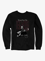 Elvis The King Of Rock & Roll Sweatshirt