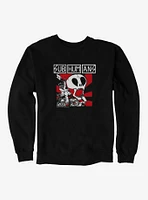 Subhumans Skull Band Logo Sweatshirt