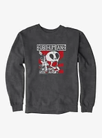 Subhumans Skull Band Logo Sweatshirt