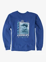 Elvis Presley Blue Christmas Sweatshirt