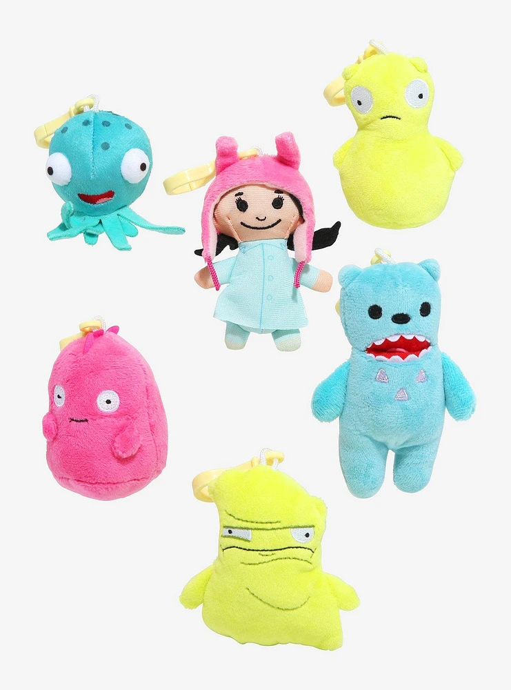 Bob's Burgers Character Assorted Blind Plush Key Chain