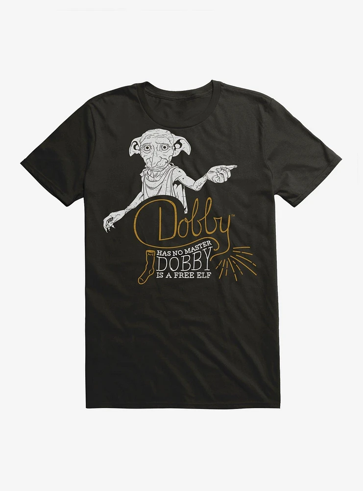 Harry Potter Dobby Is A Free Elf T-Shirt