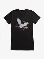 Harry Potter Hedwig Happy Holidays Girls T-Shirt