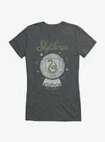 Harry Potter Snow Globe Slytherin Girls T-Shirt